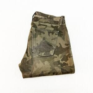 Madewell Skinny Skinny Ankle Camouflage Print Pants Denim Jeans Size 24